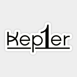 Kep1er. Sticker